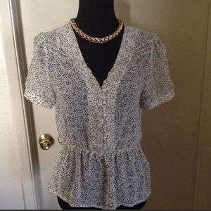 🌸 Forever 21 Dressy Work Blouse